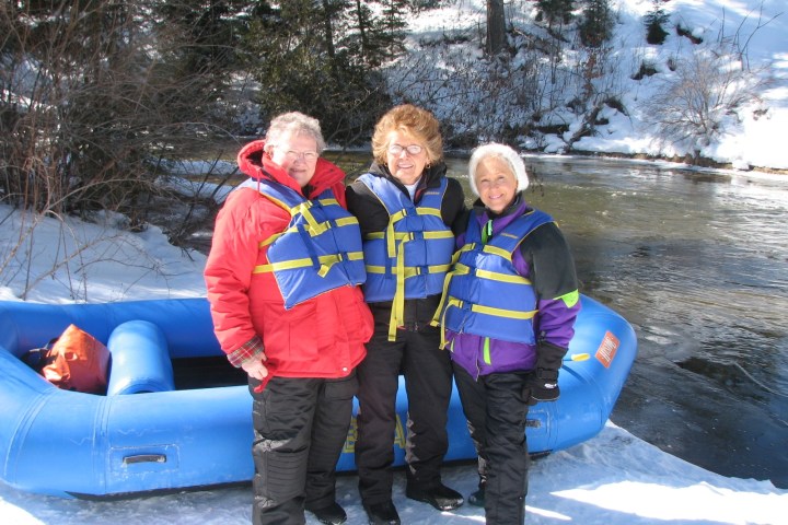 Big Bear Winter Guided Raft Trip